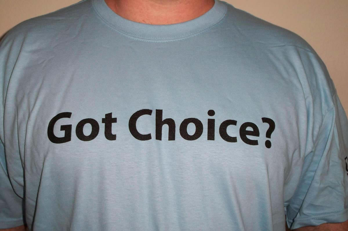 got choice t-shirt